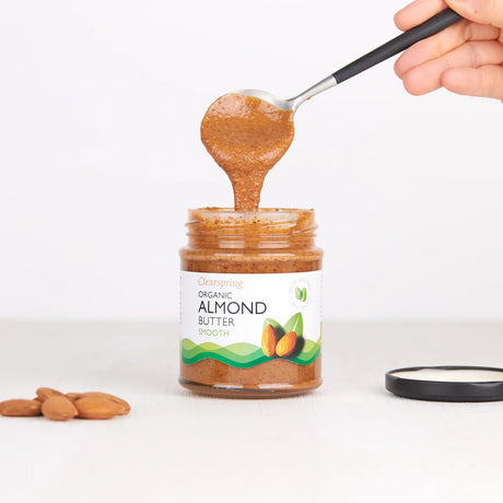 Almond Butter Smooth Ø fra Clearspring