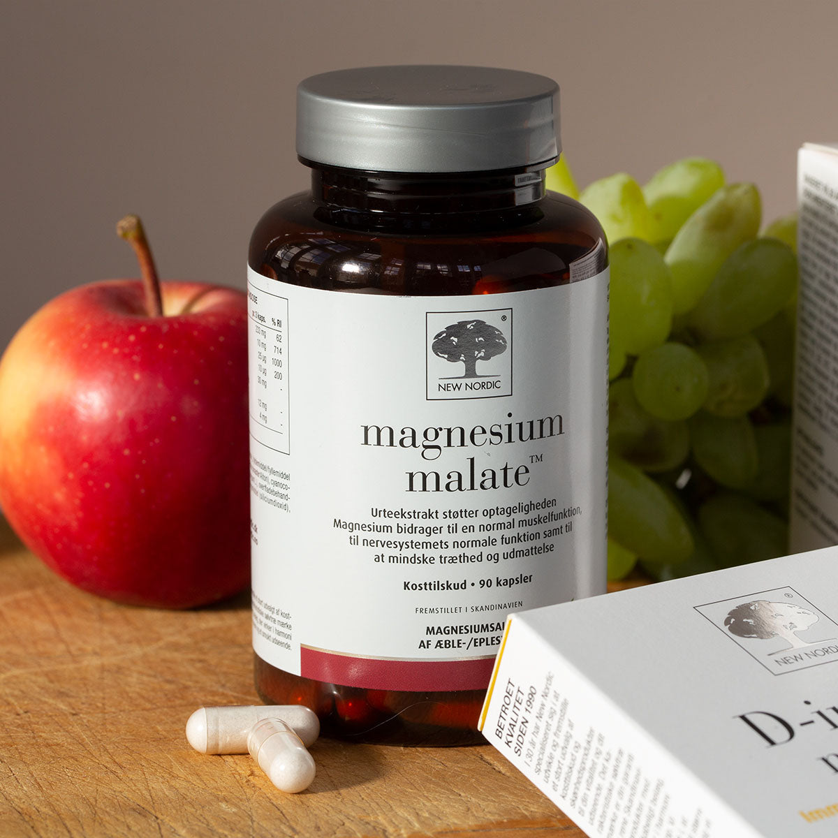 New Nordic Magnesium Malate | 90 kapsler fra New Nordic