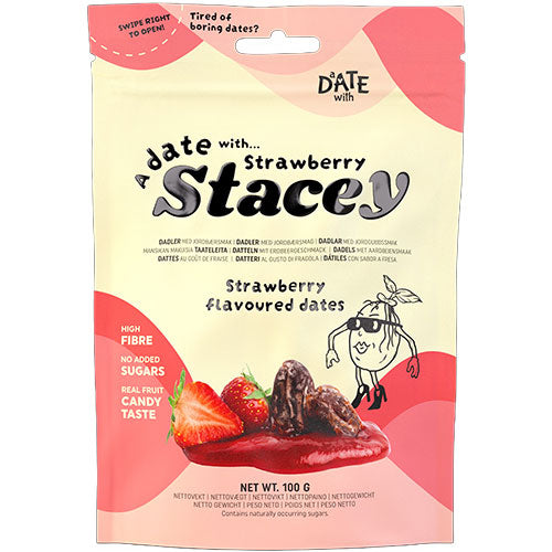 A date with Dadler Strawberry Stacey | 100 gr fra A date with