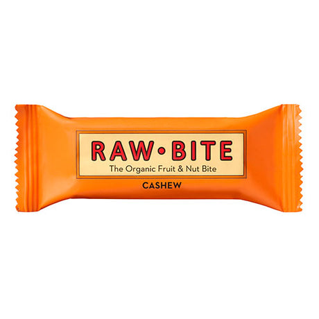 Glutenfri Bar Cashew Øko 12-Pack fra RawBite