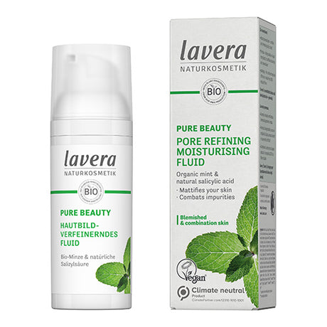 Pure Beauty Pore Refining Moisturizing Fluid fra lavera