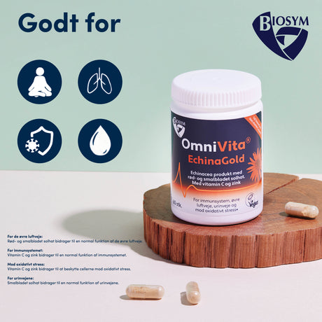 Biosym Omnivita Echinagold | 60 kapsler fra Biosym