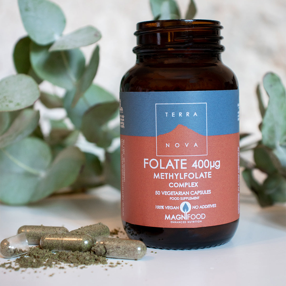 Terranova Folate 400µg | 50 kapsler fra Terranova