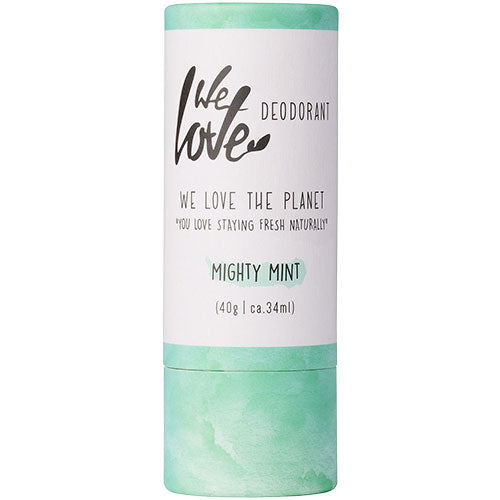 We love the Planet Deo Stift (40 gr) | Mighty Mint fra We love the Planet