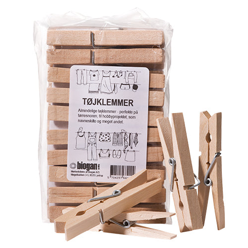 Gammeldagse Klesklyper Av Tre fra Biogan