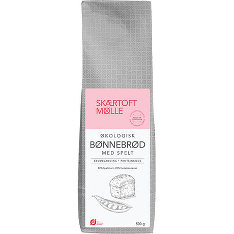 Bønnebrød med spelt Økologisk fra Skærtoft mølle