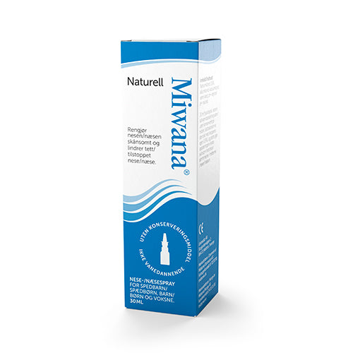 Nesespray Naturlig 30 ml fra Miwana
