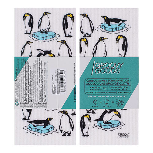 Klut uten plast Pingvin fra Groovy Goods