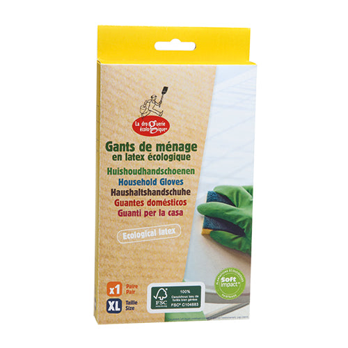 Latexhansker Str. Xl Fsc fra Biogan