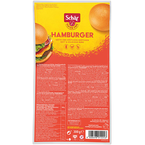 Schär Hamburgerbrød | 300 gr fra Schär