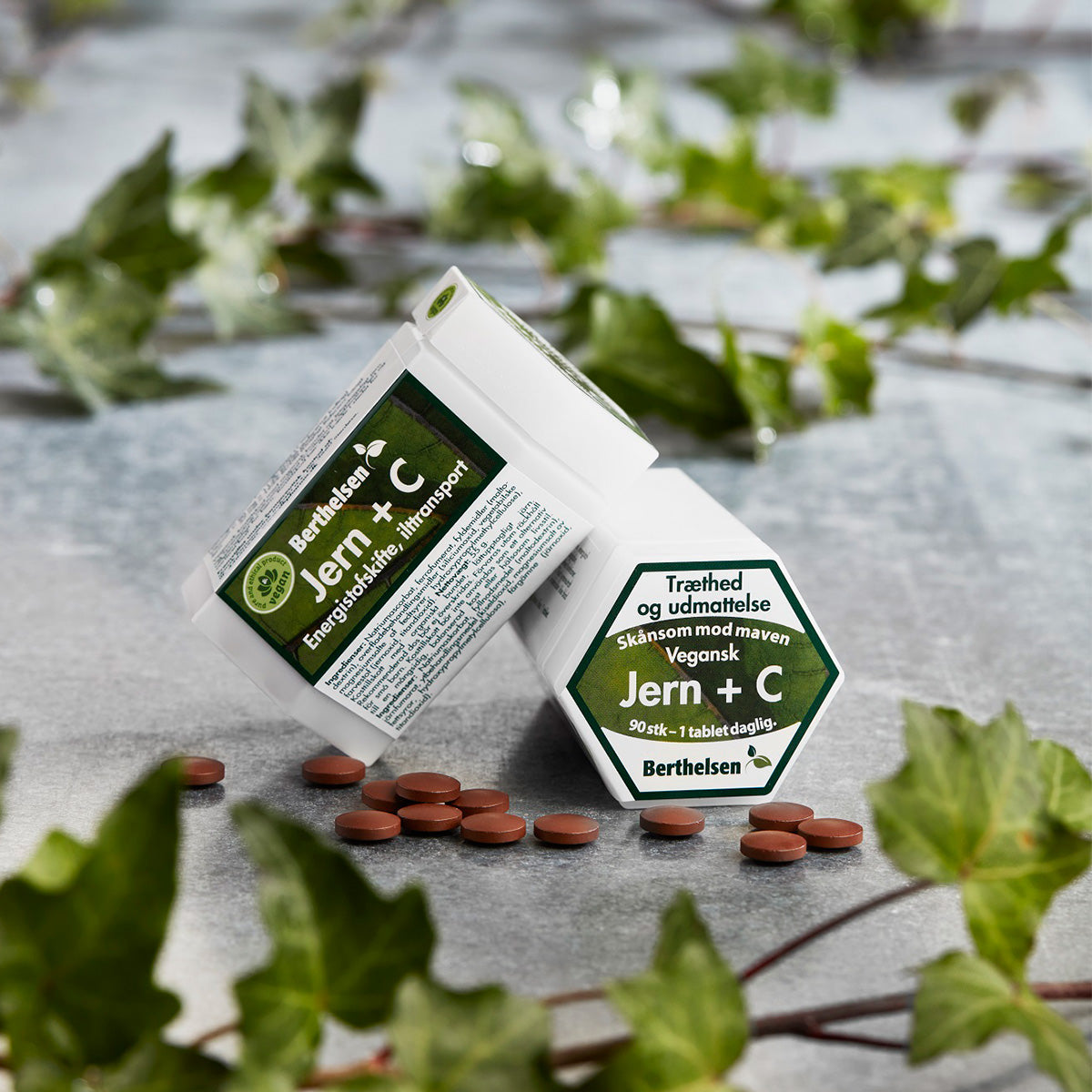 Jern + C-Vitamin Tabletter fra Berthelsen