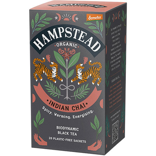 Hampstead Tea Indisk Chai Te Økologisk Demeter | 20 breve fra Hampstead Tea