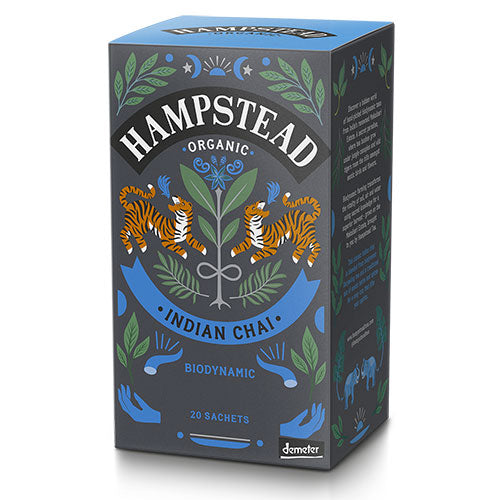 indisk Chai te Øko Demeter fra Hampstead Tea