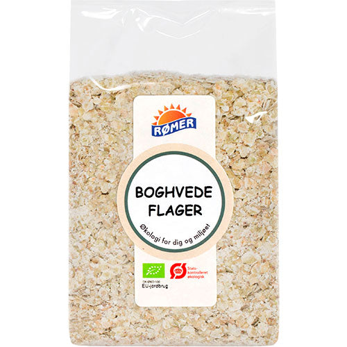 Rømer Boghvedeflager Økologisk | 500 gr fra Rømer