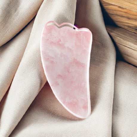 Gua Sha Stein - Rosa fra Venuray