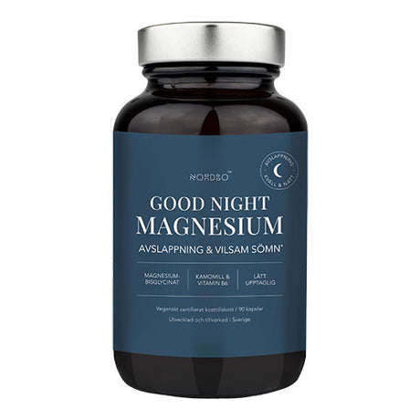 NORDBO Good Night Magnesium | 90 kapsler fra NORDBO