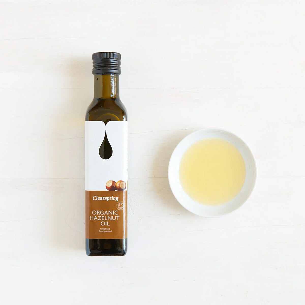 Hasselnøttolje fra Clearspring