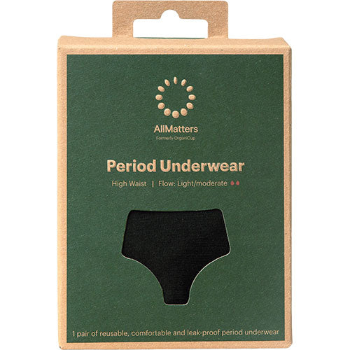 High Waist Underwear Light/Moderate M fra AllMatters