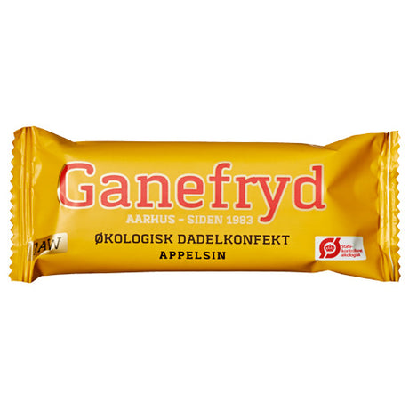 Naturlig Rawbar Dadelkonfekt Appelsin fra Ganefryd