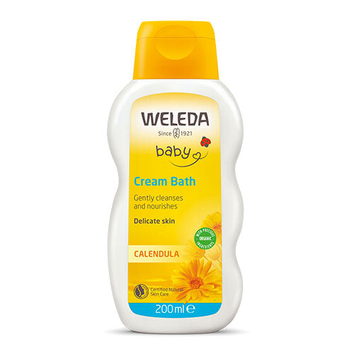 Calendula Babybad Krem fra Weleda