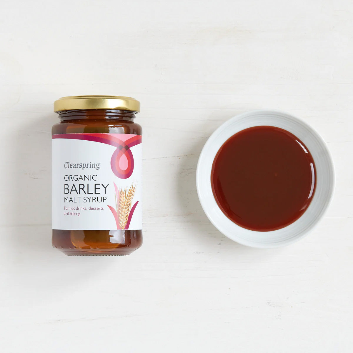 Byggmaltsirup fra Clearspring