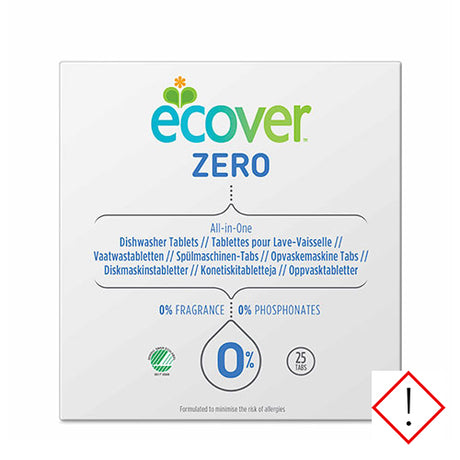 Oppvasketabs All-in-one Zero fra Ecover