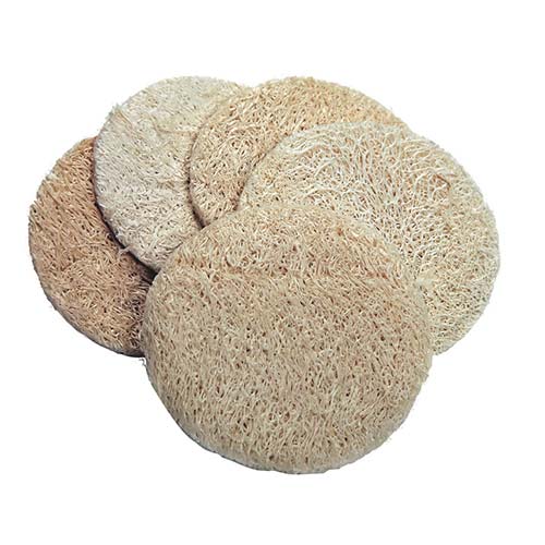 Croll & Denecke Peeling Pads Luffa 5 Stk fra Croll & Denecke