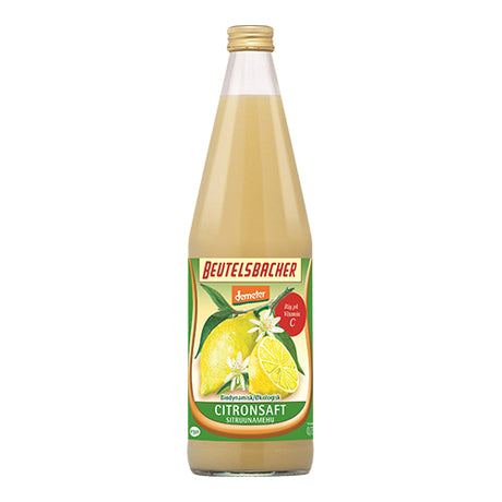 Beutelsbacher Citronsaft Økologisk Demeter | 750 ml fra Beutelsbacher