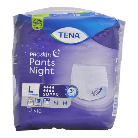 Proskin Pants Night Super - Large fra Tena