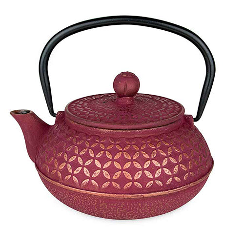 Tekanne Støpejern Kirsebær/Gull 0,6 L fra Aromandise