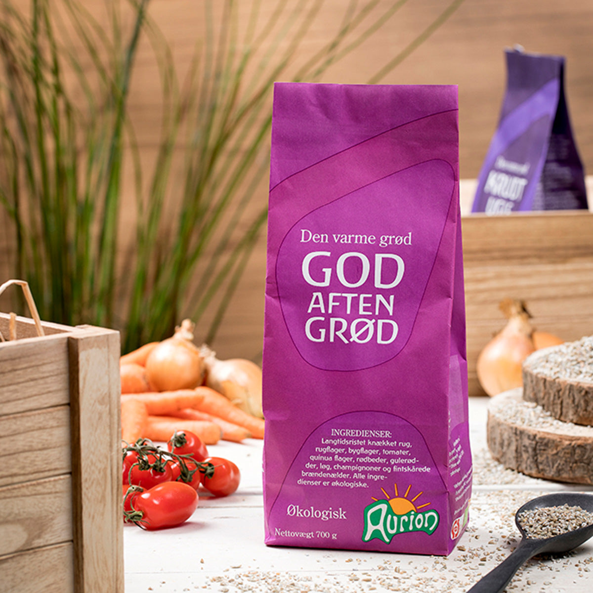 Godaften Grøt Øko fra Aurion