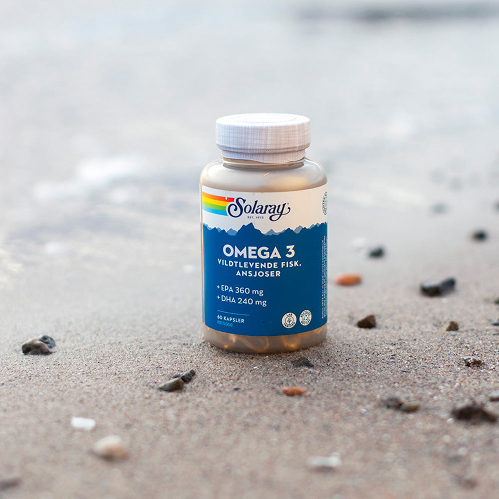 Solaray Omega 3 | 60 kapsler fra Solaray