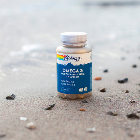 Solaray Omega 3 | 60 kapsler fra Solaray