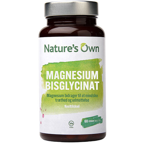 Natures Own Magnesium Bisglycinat | 60 kapsler fra Natures Own