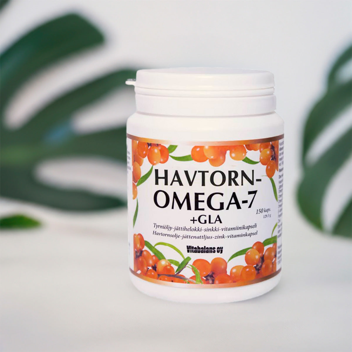 Havtorn Omega 7 + GLA fra Vitabalans