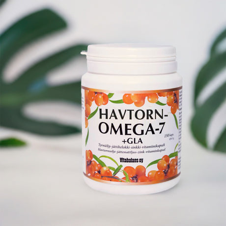 Havtorn Omega 7 + GLA fra Vitabalans
