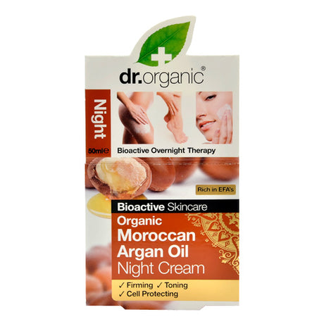 Argan Oil Nattkrem fra Dr. Organic