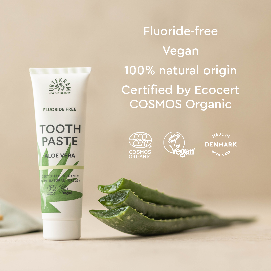 Urtekram Aloe Vera Tannkrem | 75 ml fra Urtekram