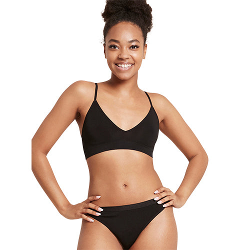 Boody Triangle Bralette Sort | Str. L Lyolyte fra Boody