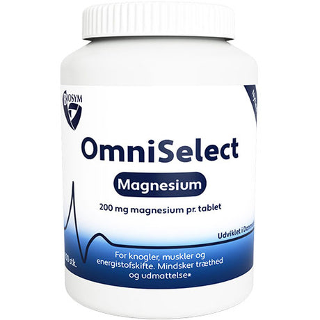 Biosym Omniselect Magnesium | 100 Tabl. fra Biosym