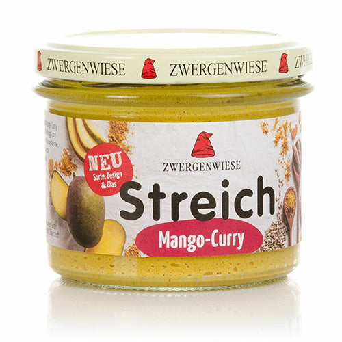 Pålegg Mango/karry Streich Øko - Glutenfri fra Zwergenwiese