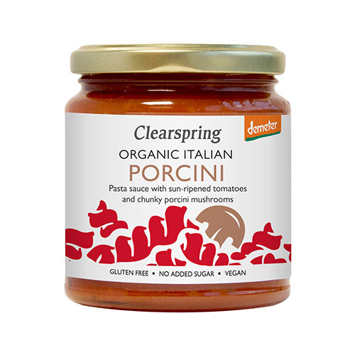 Pastasaus Porcini Øko - Glutenfri fra Clearspring