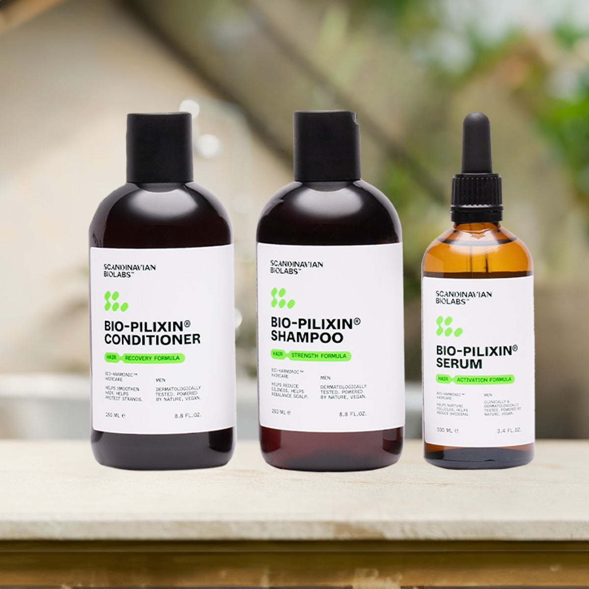 Scandinavian Biolabs Hair Activation Routine - Men fra Scandinavian Biolabs