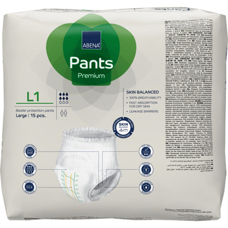 Pants Bukser L1 Inkontinens, Premium fra Abena