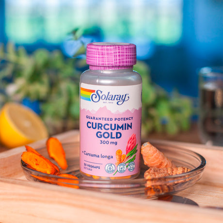 Curcumin Gold Gurkmeie fra Solaray