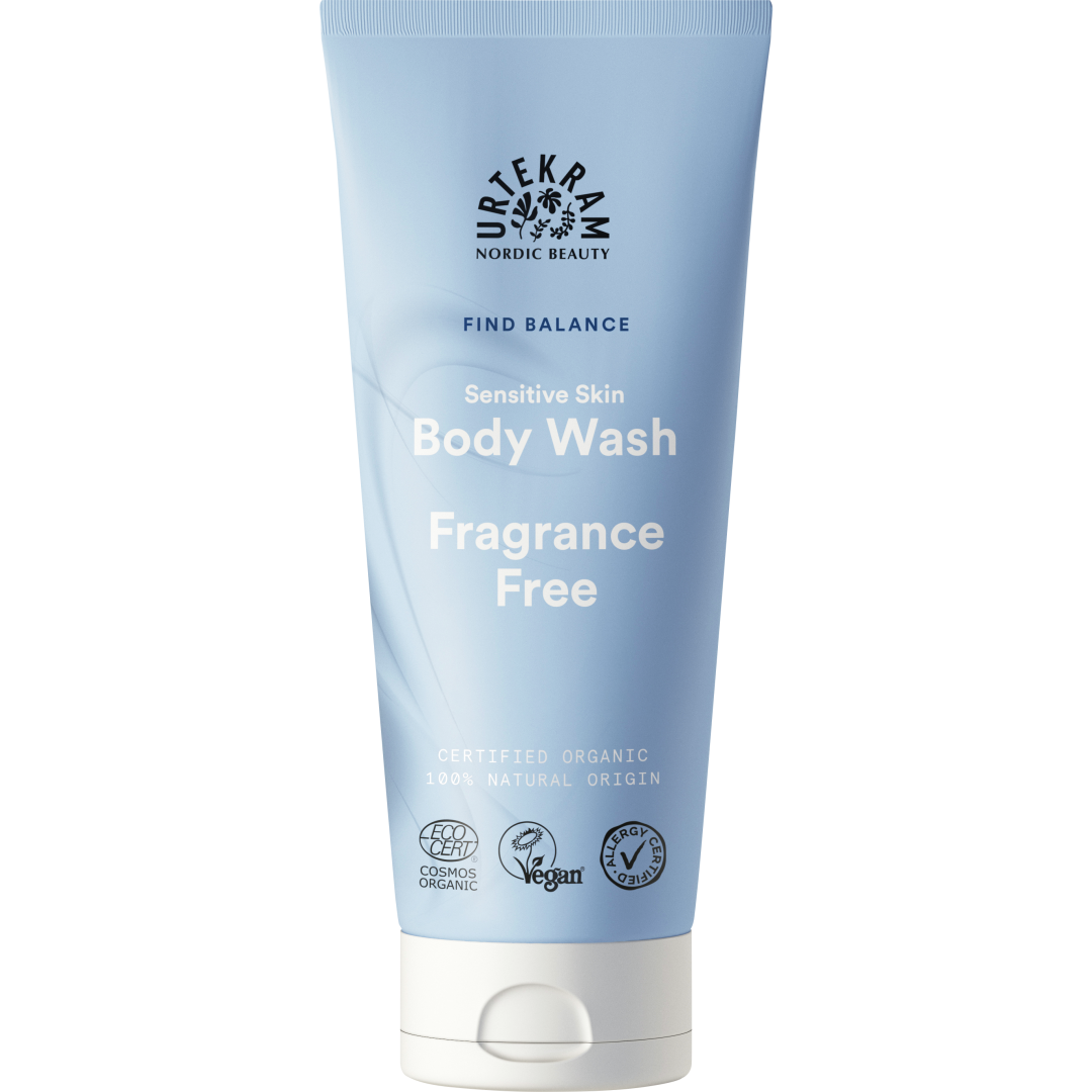Urtekram Body Wash Fragrance Free | 200 ml fra Urtekram