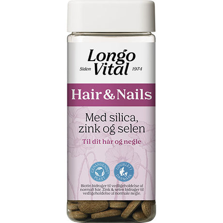 Longo Longo Vital Hair & Nails | 180 Tabl. fra Longo