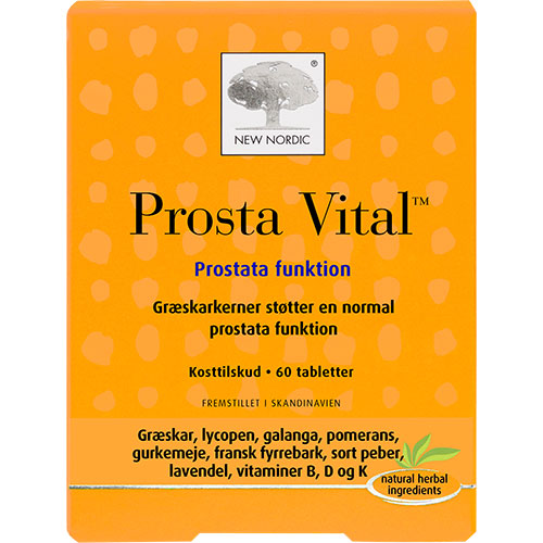 New Nordic Prosta Vital | 60 Tabl. fra New Nordic
