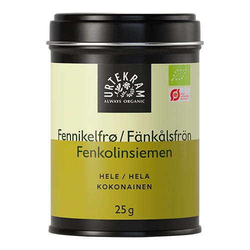 Urtekram Fennikelfrø Økologisk | 25 gr fra Urtekram