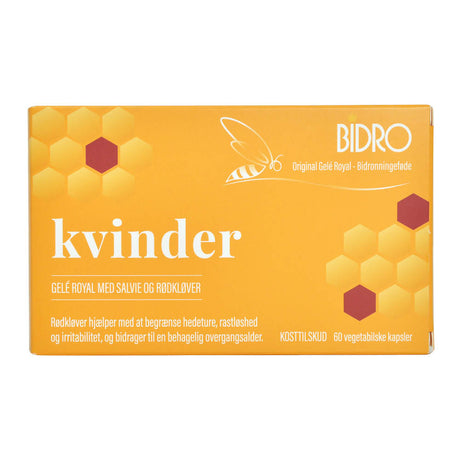 Kvinner vegetabilske kapsler (m. rødkløver)